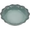 imageLe Creuset Stoneware Set of 2 9quot Heritage Fluted Pie and 9quot Fluted Loaf Dish Chiffon PinkSea Salt