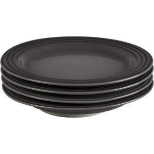 imageLe Creuset Stoneware Set of 4 Salad Plates 85quot each WhiteOyster