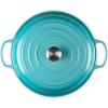 imageLe Creuset Enameled Cast Iron Signature Braiser 15 qt OysterCaribbean