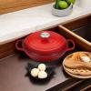 imageLe Creuset Enameled Cast Iron Signature Braiser 15 qt OysterCerise