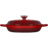 imageLe Creuset Enameled Cast Iron Signature Braiser 15 qt OysterCerise