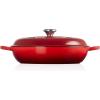 imageLe Creuset Enameled Cast Iron Signature Braiser 15 qt OysterCerise