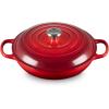 imageLe Creuset Enameled Cast Iron Signature Braiser 15 qt OysterCerise