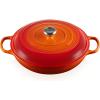 imageLe Creuset Enameled Cast Iron Signature Braiser 15 qt OysterFlame