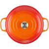 imageLe Creuset Enameled Cast Iron Signature Braiser 15 qt OysterFlame