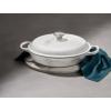 imageLe Creuset Enameled Cast Iron Signature Braiser 15 qt OysterMarble