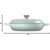 imageLe Creuset Enameled Cast Iron Signature Braiser 15 qt OysterSea Salt
