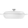 imageLe Creuset Enameled Cast Iron Signature Braiser 15 qt OysterWhite