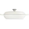 imageLe Creuset Enameled Cast Iron Signature Braiser 15 qt OysterWhite