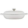 imageLe Creuset Enameled Cast Iron Signature Braiser 15 qt OysterWhite
