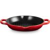 imageLe Creuset Enameled Cast Iron Signature Deep Round Grill 975quot MarseilleCerise