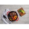 imageLe Creuset Enameled Cast Iron Signature Deep Round Grill 975quot MarseilleMarseille