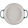 imageLe Creuset Enameled Cast Iron Signature Round Braiser with Glass Lid 225 qt OysterArtichaut