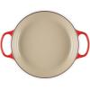 imageLe Creuset Enameled Cast Iron Signature Round Braiser with Glass Lid 225 qt OysterCerise
