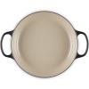 imageLe Creuset Enameled Cast Iron Signature Round Braiser with Glass Lid 225 qt OysterLicorice