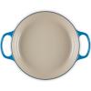 imageLe Creuset Enameled Cast Iron Signature Round Braiser with Glass Lid 225 qt OysterMarseille