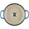 imageLe Creuset Enameled Cast Iron Signature Round Braiser with Glass Lid 225 qt OysterMarseille