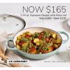 imageLe Creuset Enameled Cast Iron Signature Round Braiser with Glass Lid 225 qt OysterOlive
