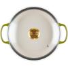 imageLe Creuset Enameled Cast Iron Signature Round Braiser with Glass Lid 225 qt OysterOlive