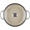 imageLe Creuset Enameled Cast Iron Signature Round Braiser with Glass Lid 225 qt OysterOyster
