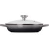 imageLe Creuset Enameled Cast Iron Signature Round Braiser with Glass Lid 225 qt OysterOyster