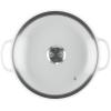 imageLe Creuset Enameled Cast Iron Signature Round Braiser with Glass Lid 225 qt OysterWhite