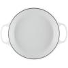 imageLe Creuset Enameled Cast Iron Signature Round Braiser with Glass Lid 225 qt OysterWhite