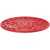 imageLe Creuset Silicone French Trivet 8quot  CaribbeanCerise