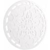imageLe Creuset Silicone French Trivet 8quot  CaribbeanWhite