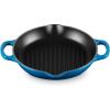 imageLe Creuset Enameled Cast Iron Signature Deep Round Grill 975quot MarseilleMarseille