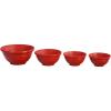 imageLe Creuset Silicone Prep Bowls Set of 4 CaribbeanCerise