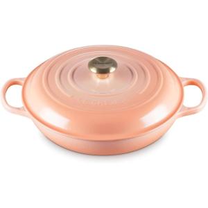 imageLe Creuset Enameled Cast Iron Signature Braiser 15 qt OysterPeche