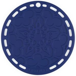 imageLe Creuset Silicone French Trivet 8quot  CaribbeanAzure
