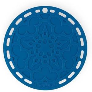 imageLe Creuset Silicone French Trivet 8quot  CaribbeanMarseille