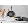 imageEssential Stainless Steel Set of 2 NonStick Round Frying Pan 95quot and 11 quotSet of 2
