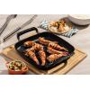 imageLe Creuset Alpine Outdoor Collection Enameled Cast Iron Square Grill Pan 1025quotGrill Basket