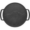 imageLe Creuset Alpine Outdoor Collection Enameled Cast Iron Square Grill Pan 1025quotPizza Pan