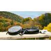 imageLe Creuset Alpine Outdoor Collection Enameled Cast Iron Square Grill Pan 1025quotSkillet