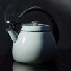 imageLe Creuset Enamel on Steel Cloche Kettle 22 qt CeriseWhite