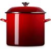 imageLe Creuset Enamel on Steel Traditional Stockpot 16 qt Cerise with Stainless Steel Knob
