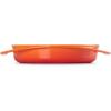 imageLe Creuset Enameled Cast Iron Traditional Round Tarte Tatin Dish 2 qt Sea SaltFlame