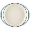 imageLe Creuset Enameled Cast Iron Traditional Round Tarte Tatin Dish 2 qt Sea SaltSea Salt
