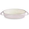 imageLe Creuset Enameled Cast Iron Traditional Round Tarte Tatin Dish 2 qt Sea SaltShallot