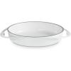imageLe Creuset Enameled Cast Iron Traditional Round Tarte Tatin Dish 2 qt Sea SaltWhite