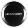 imageLe Creuset Light Gold Crucible Knob 55mmBlack Nickle