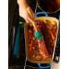imageLe Creuset Silicone Craft Series Basting Brush 10 12quot x 2 18quot CaribbeanOyster