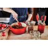 imageLe Creuset Silicone Craft Series Basting Brush 10 12quot x 2 18quot CaribbeanPeche