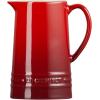 imageLe Creuset Stoneware Signature Pitcher 16 qt Sea SaltCerise