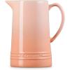 imageLe Creuset Stoneware Signature Pitcher 16 qt Sea SaltPeche
