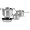 imageEssential Stainless Steel Set of 7 Cookware Set